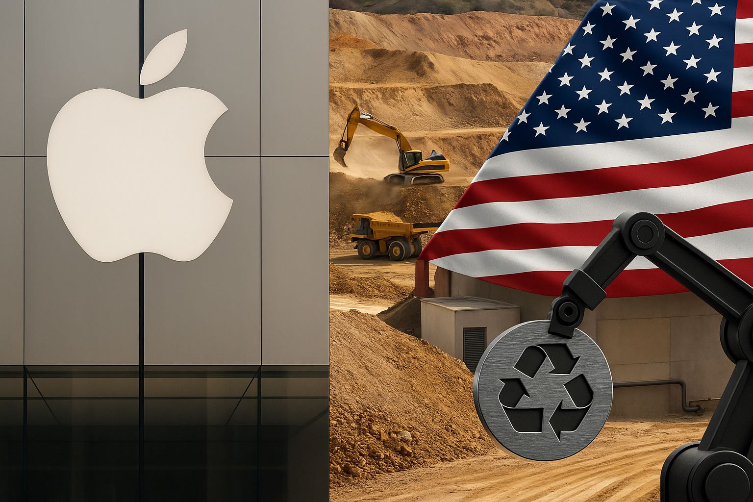 苹果斥资5亿美元布局稀土材料供应链，强化美国制造与回收体系