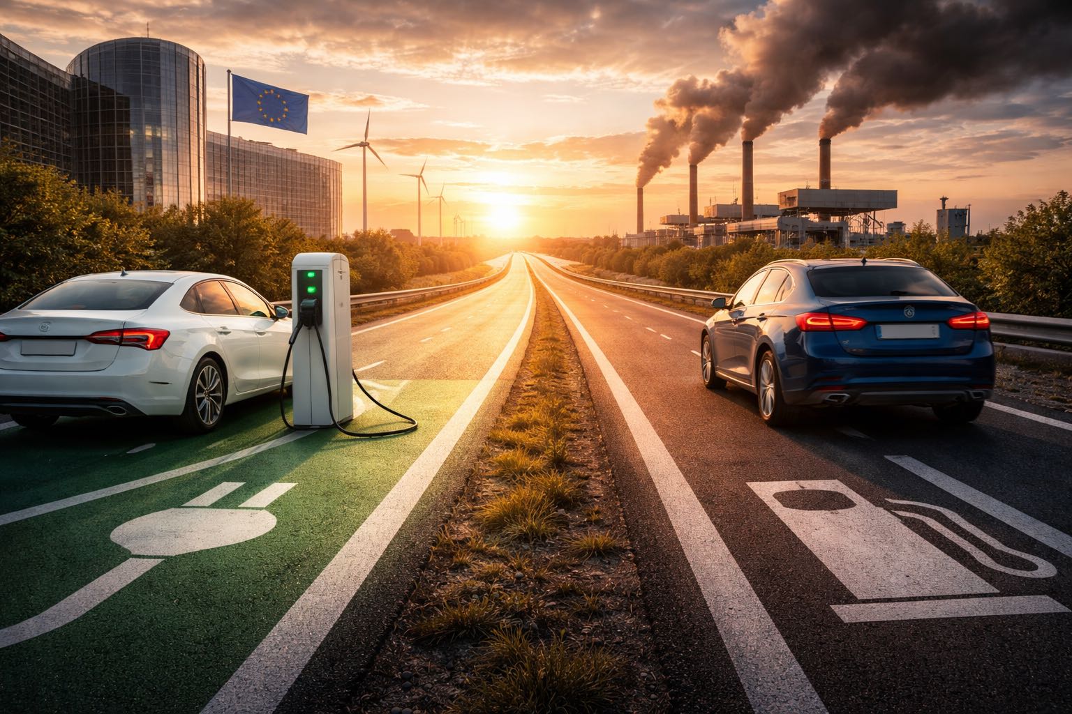 欧盟2035燃油车禁令松动：气候雄心与汽车产业现实的博弈