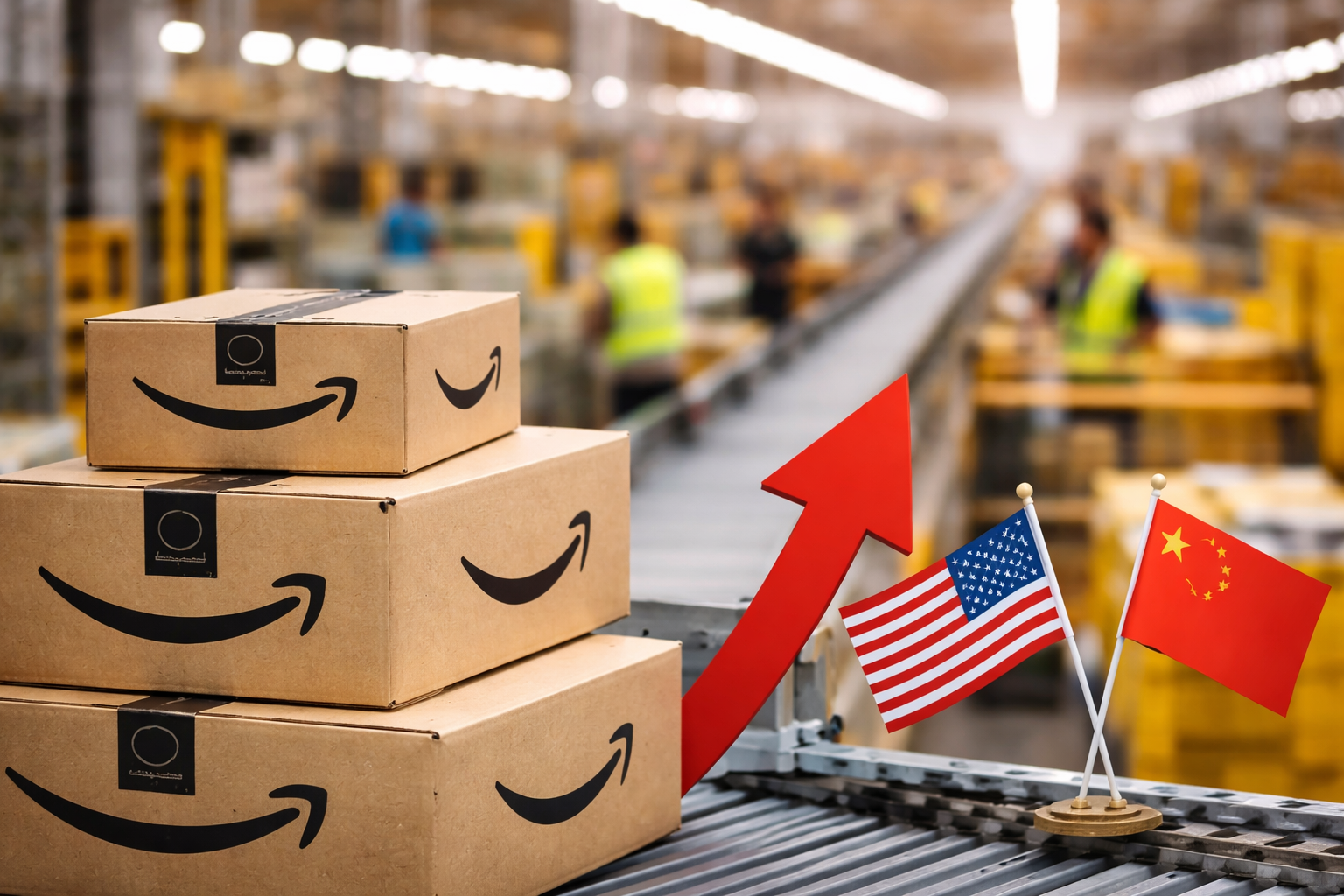 特朗普关税效应显现：亚马逊称部分商品价格开始上行