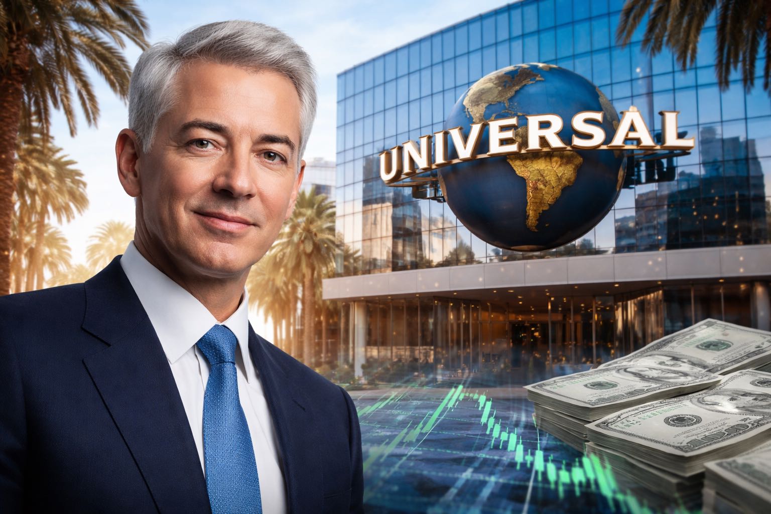 华尔街大佬再出手：阿克曼拟收购环球音乐并推动赴美上市